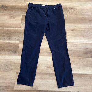 Peter Millar Pants Men's 36x32 Blue Superior Soft Corduroy Straight Leg Stretch